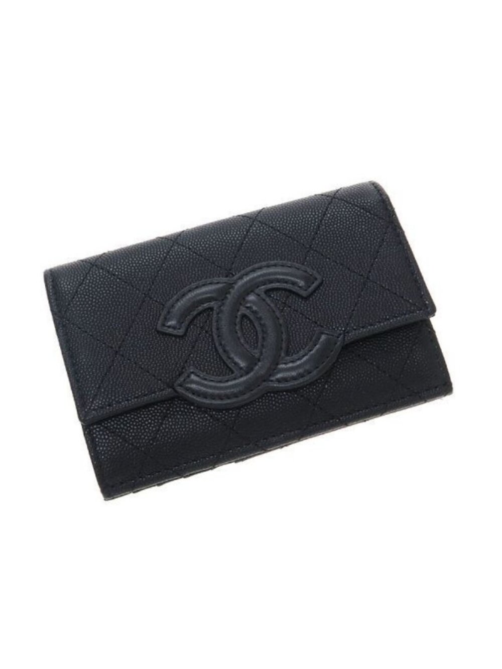 Chanel Caviar Quilted Fragment Case Wallet